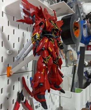 Gunpla Base Adapter Mount for IKEA Skadis