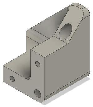 RailCore Foot with clearance hole