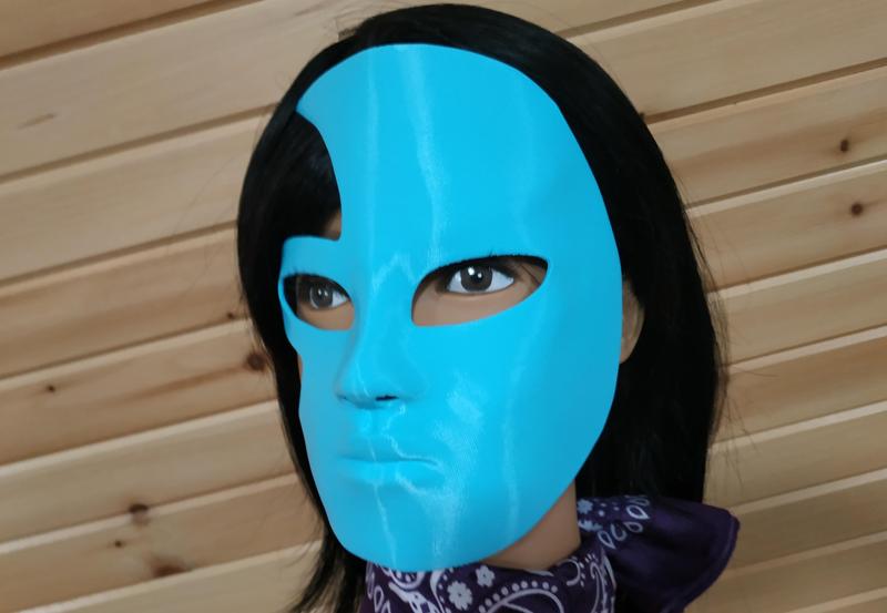 Valence - Set of 8 Blank Full-Face Masquerade Masks