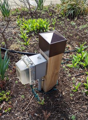4x4 Post Capper v2 - Geocache Hide