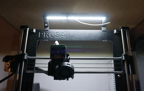 (simple) lightbar for Prusa MK3