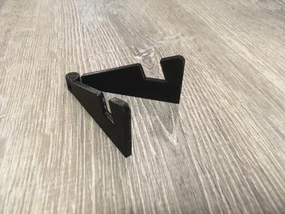 Parametric, Folding phone stand! Print In place!