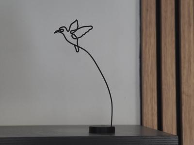 Hummingbird with stand 