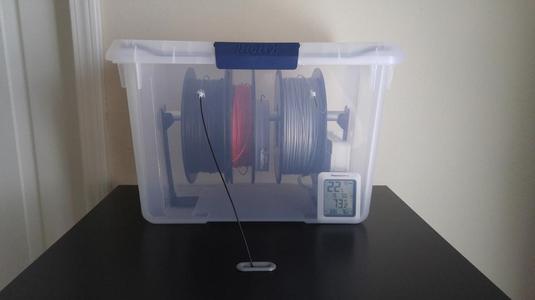 Filament Spool Mounting Bracket
