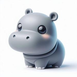 Hippo Mini Cute
