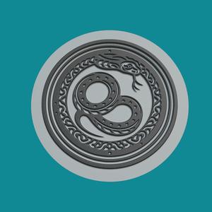 Snake Medallion