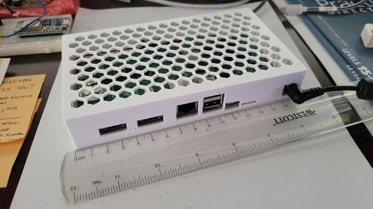Raspberry Pi 4 Compute Module + I/O Board Case (low profile)