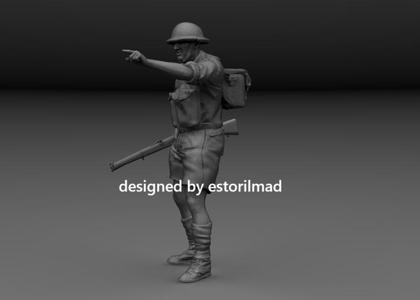 WW2 BRITISH SOLDIER AFRICA 8 ARMY EL ALAMEIN v5