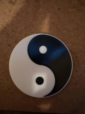 Yin Yang Coaster