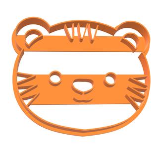 cookie cutter cookie cutter 8cm tiger tiger baby baby jungle fondant