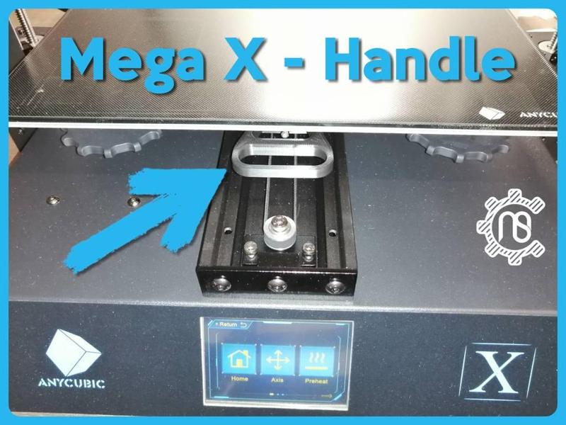 Anycubic Mega X Hotbed handle | Heizbett Griff