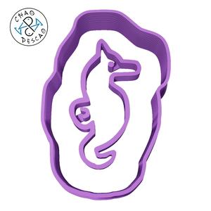 Seahorse - Animals - Cookie Cutter - Fondant - Polymer Clay