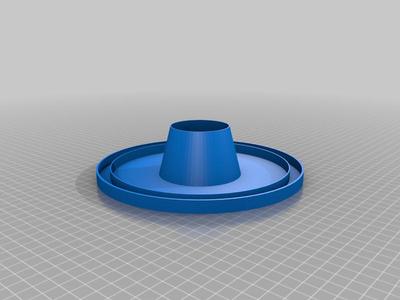 Dog water bowl lid