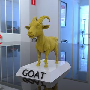 Goat Low Poly 3d Printing