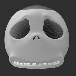 Suporte Alexa Echo Dot 4a e 5a Geração Jack Skellington Versão 3