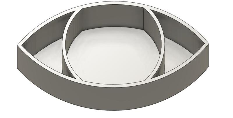Eye-shaped Desk Organizer