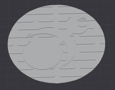 God of Excess industrial topper for 100mm base