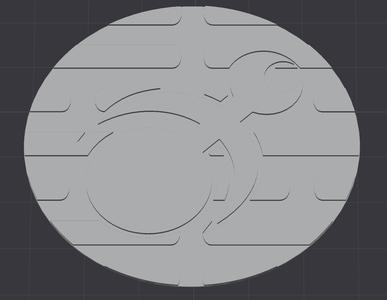 God of Excess industrial topper for 65mm/60mm base