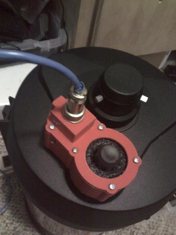 Steppermotor driven telescope focuser