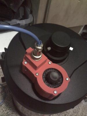 Steppermotor driven telescope focuser