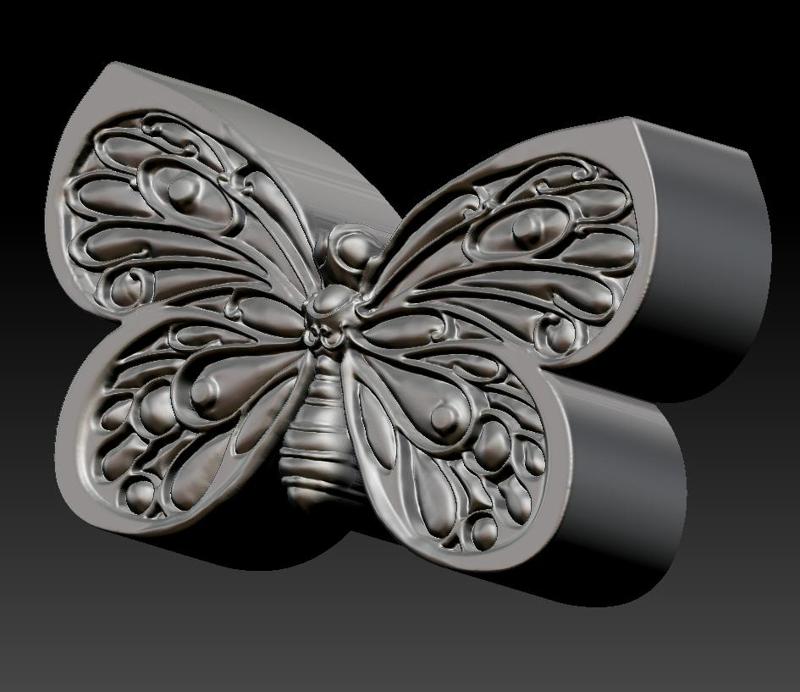 Several butterfly sizes and body