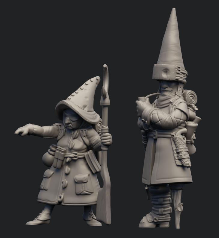 Aetherpunk28 Wizard Set 1