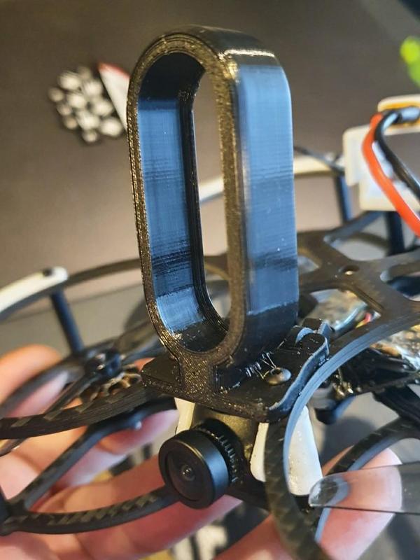 Insta360 GO mount for fpvframe.com Nakex 2.5" 