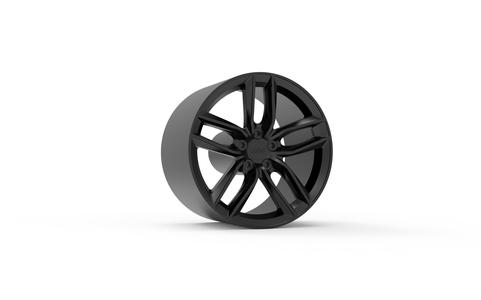 BBS SX wheel 3d print model