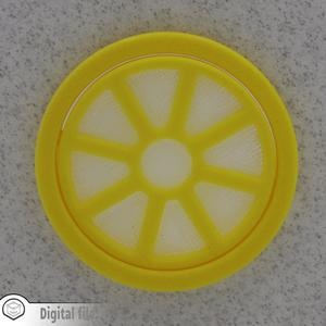 1:12 miniature Functional Round window style 3 multi-color and multi-material features