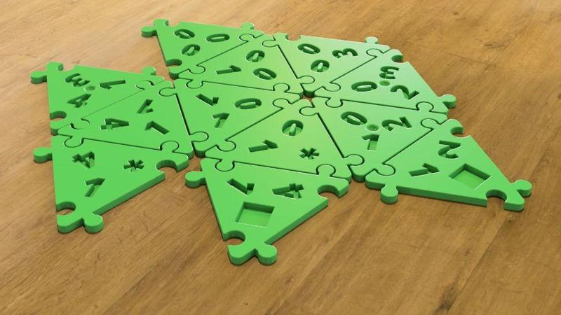 Triomino Blocking Tiles