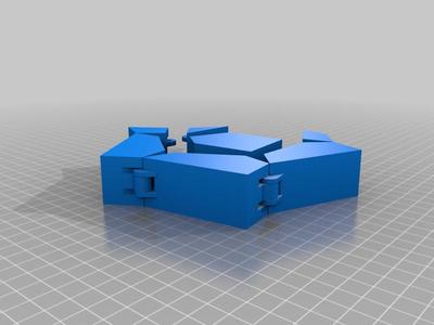 hinged dissection octagon to square