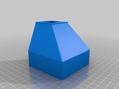 80 mm fan holders for the Snapmaker 2 powersupply