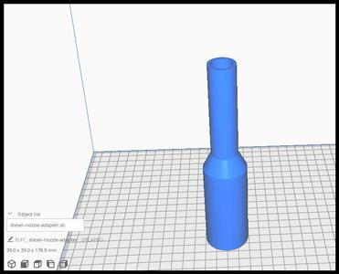 Diesel Fuel Nozzle Adapter