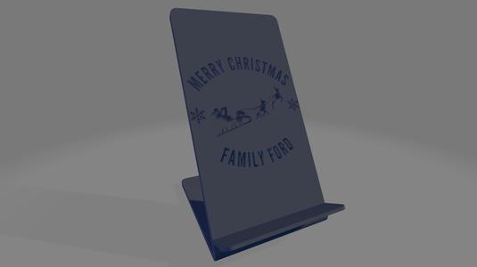Ford Family Christmas Phone Stand – The Perfect Holiday Gift!