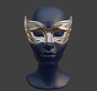 Futuristic Carnival Mask