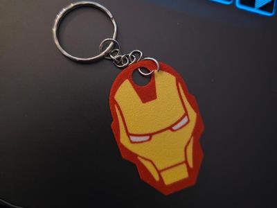 Iron Man Marvel Avengers Child Keychain Design