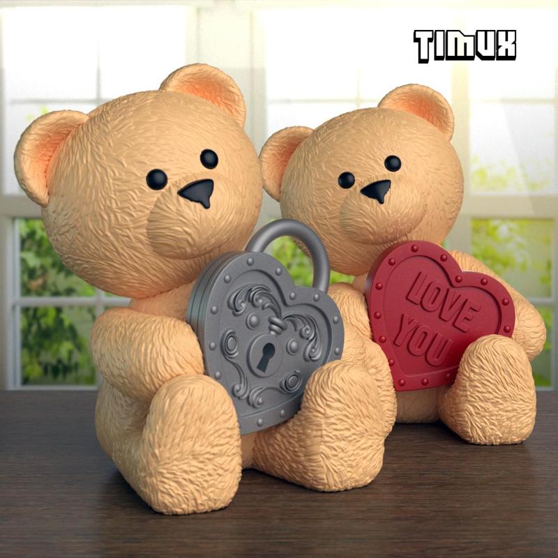 TEDDY BEAR WITH HEART