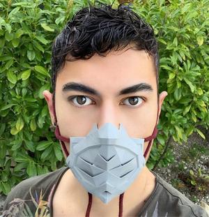 FACIAL MASK 2 - "Vase mode option"