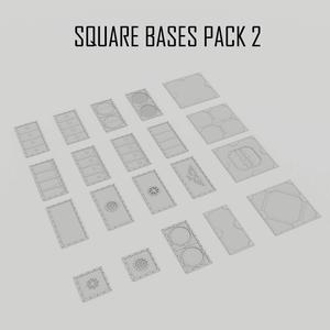 SQUARE BASES / WAR GAMES PACK 2