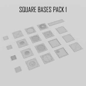 SQUARE BASES / WAR GAMES PACK 1