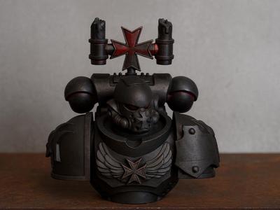 BLACK TEMPLAR BUST warh4mmer 40k