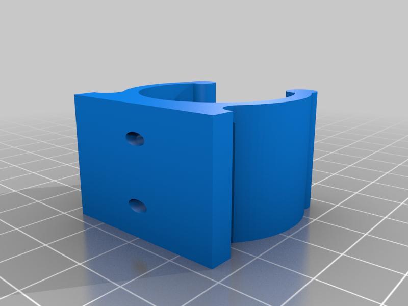 Argb light tube holder 31 mmx 23mm