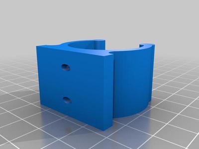 Argb light tube holder 31 mmx 23mm