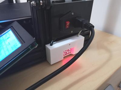 variable voltage buck converter mount for ender 3