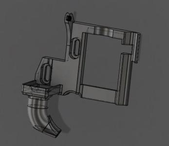 V6 Compatible 5015 Part Cooling Fang