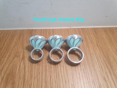 Impossible Passthrough Diamond Ring Fidget