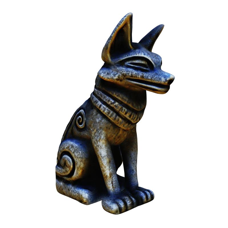 Stone kitsune totem japanese