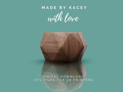 3D Printable STL File. Complementary Sets: Pot Planter Design for a Succulents, Bonsais, and Various Plants - Instant Download - Set 4