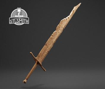 Gael's Greatsword Dark Souls 3 Life Size Prop STL