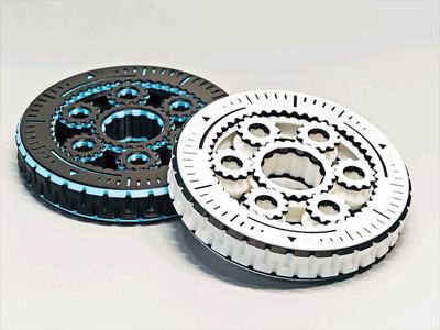 Small Planetary Gear Fidget Spinner TA4 Scale